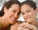Photo of mother and daughter goes here.